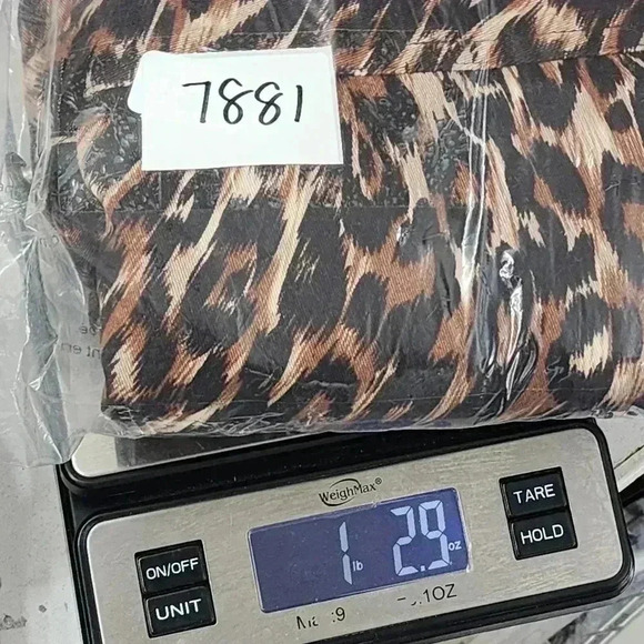 Carole Little Leopard Women's Trucker Jacket X/ 1X - Picture 6 of 6